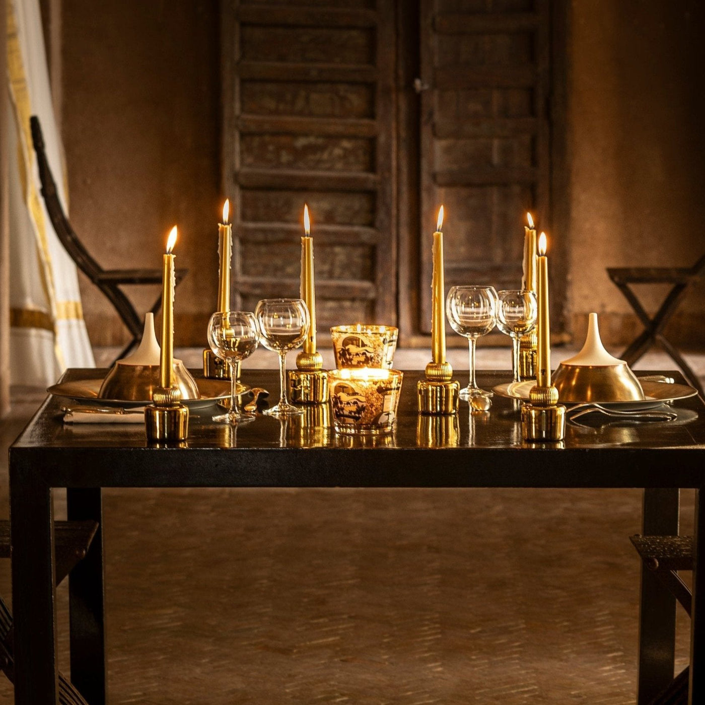 <p>DINNER AT THE KASBAH</p>