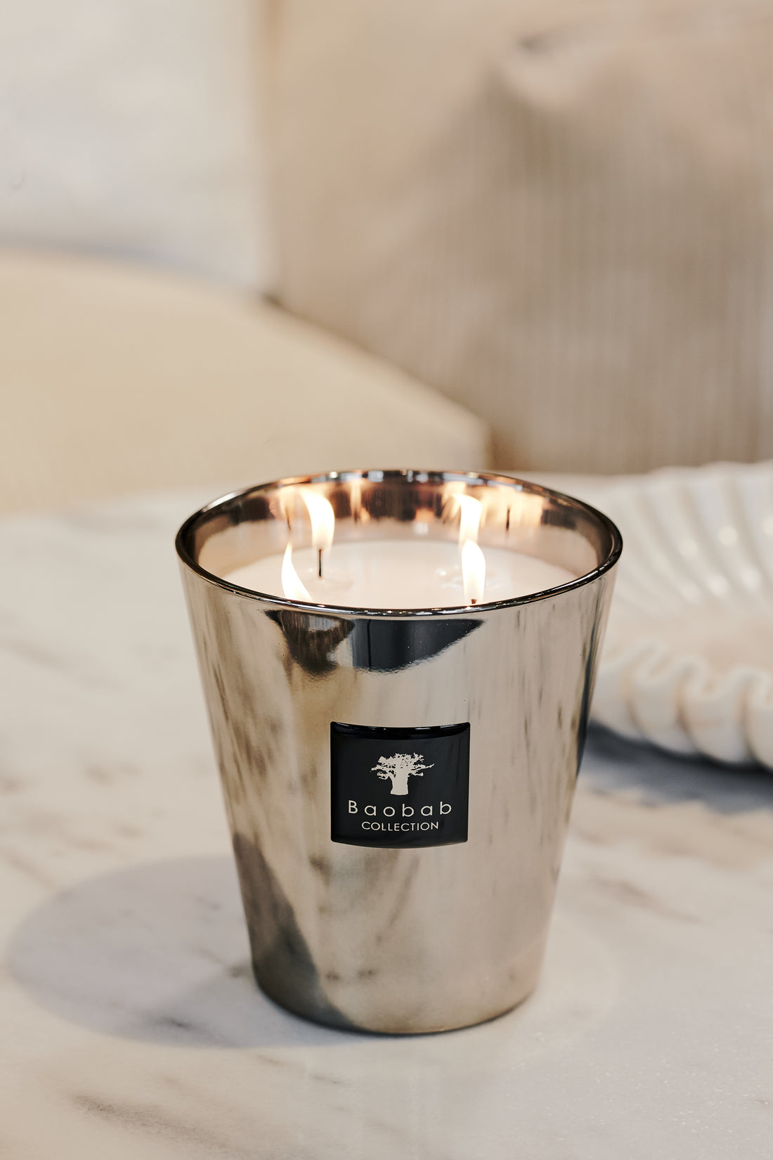 SCENTED CANDLE LES EXCLUSIVES PLATINUM - Baobab Collection