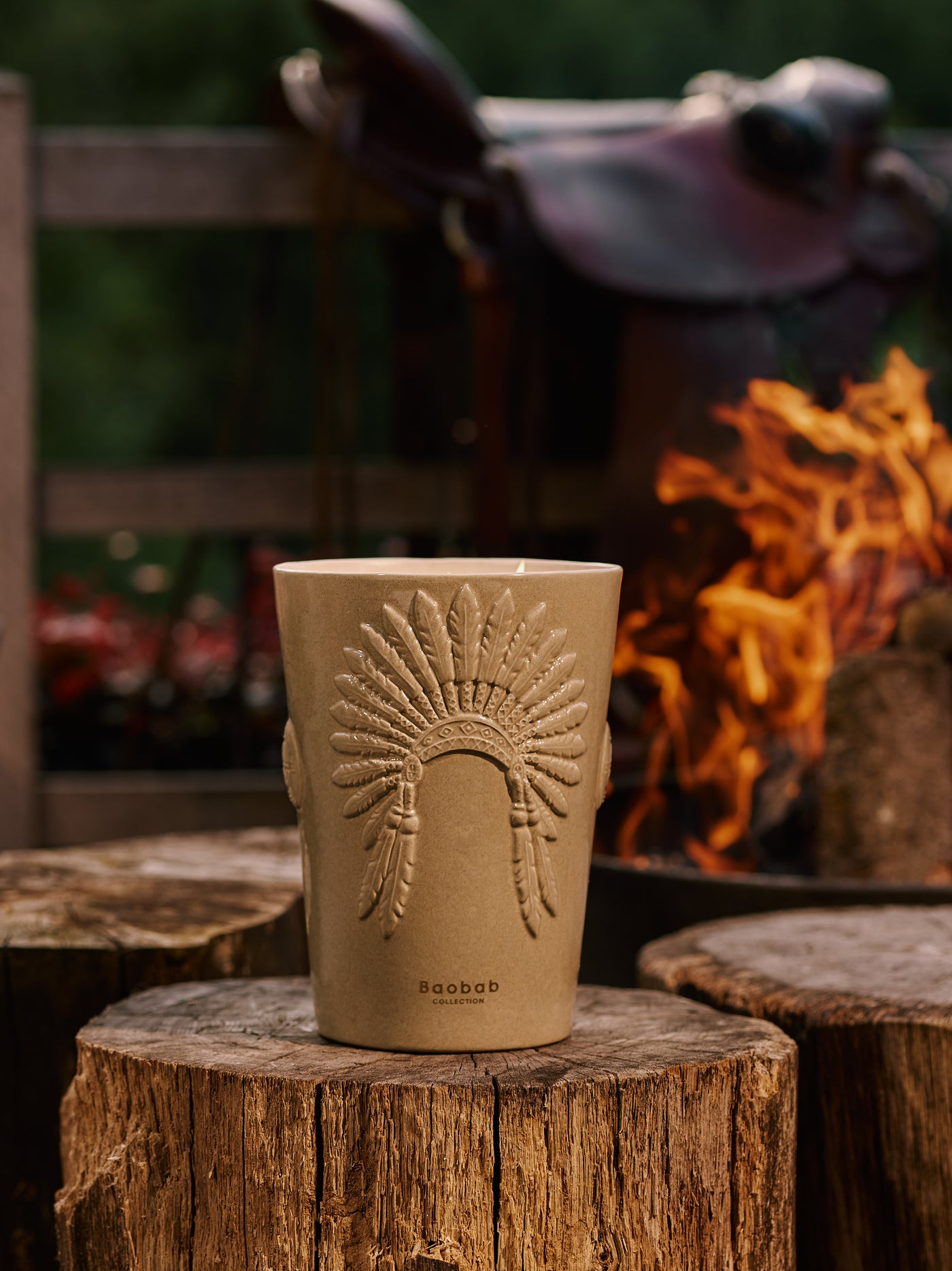 SCENTED CANDLE EAGLE'S PRIDE CRAZY HORSE