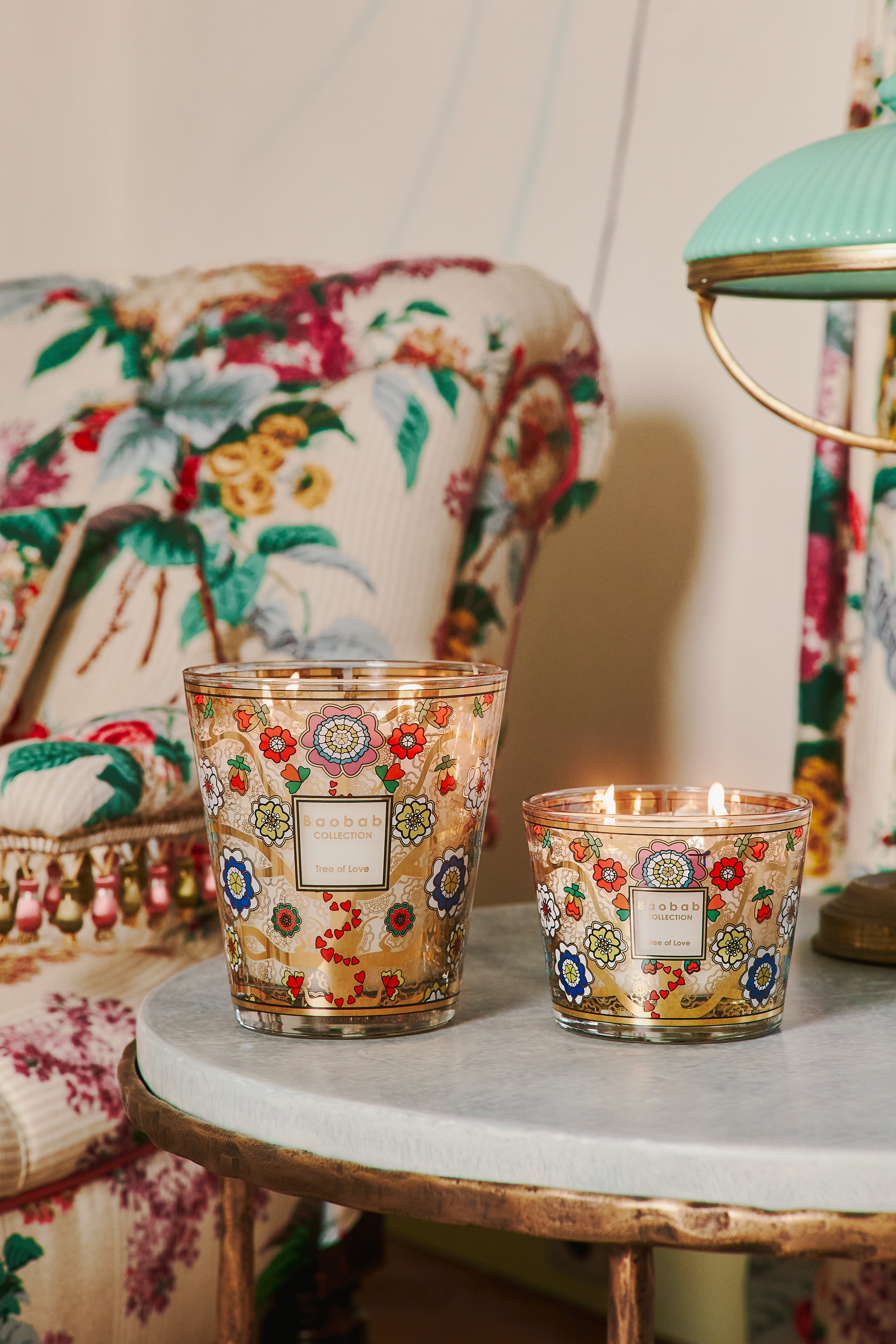 SCENTED CANDLE TREE OF LOVE - BAOBAB COLLECTION