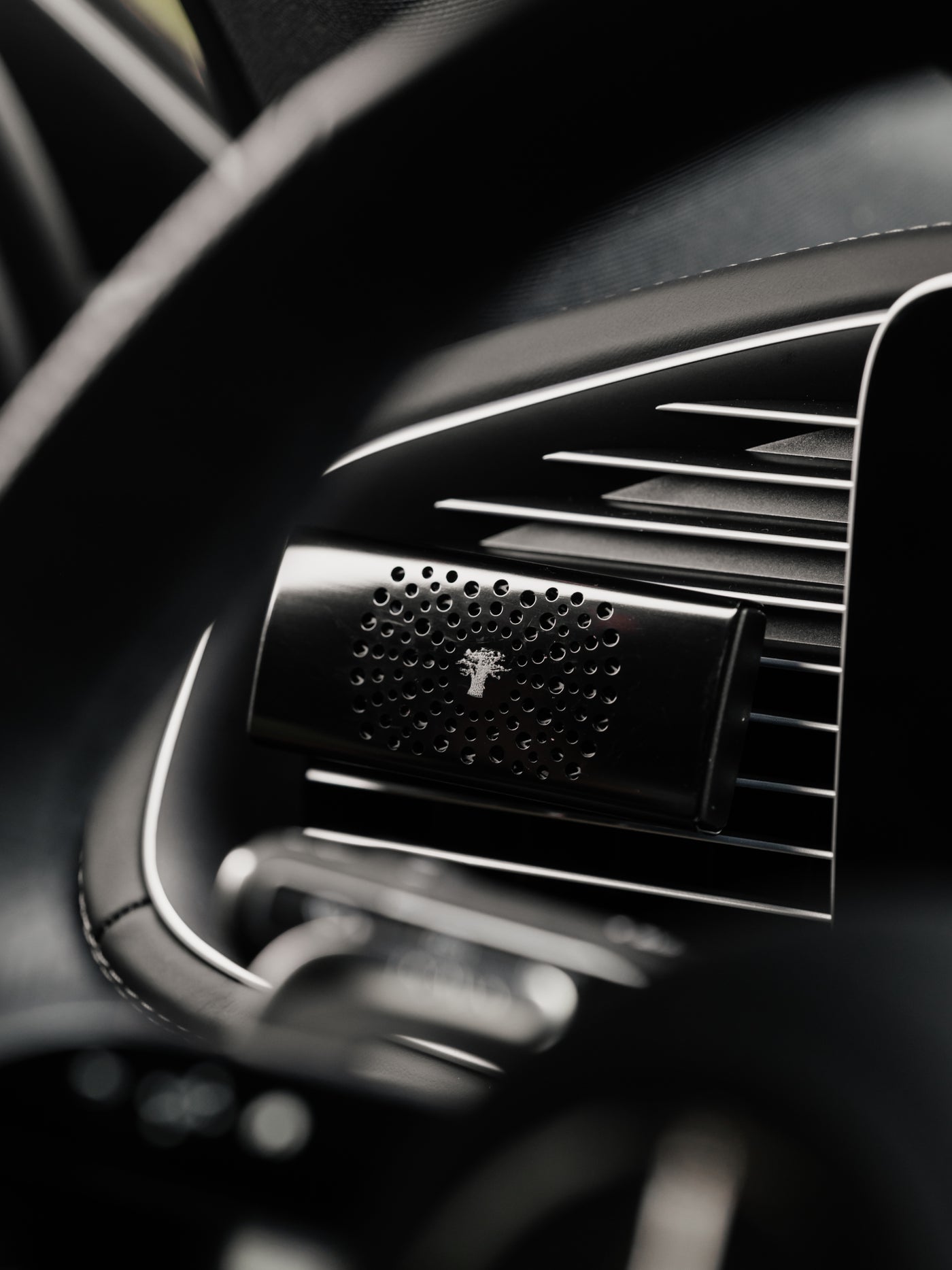 CAR DIFFUSER PEARLS BLACK