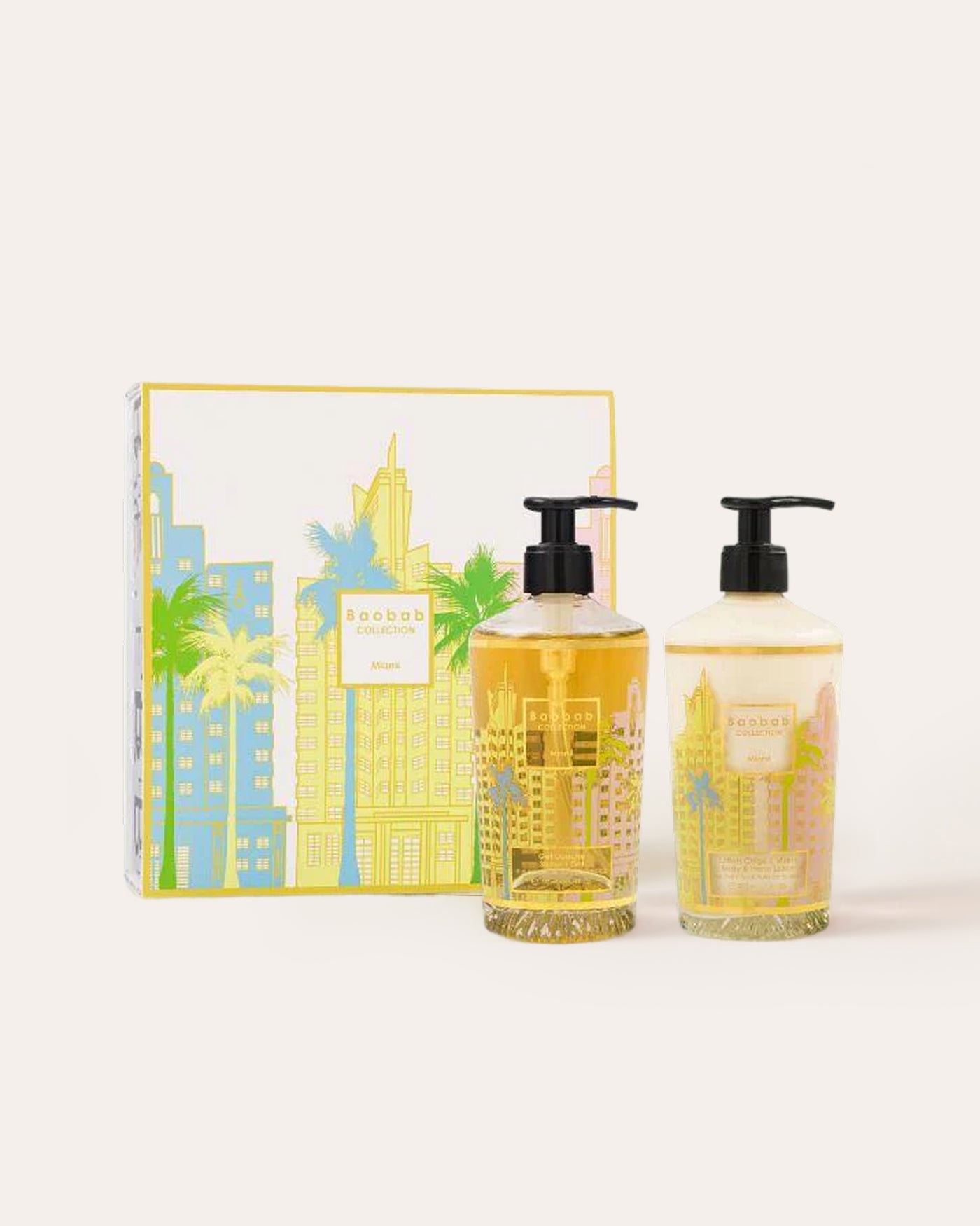 GIFT BOX MIAMI BODY & HAND LOTION AND SHOWER GEL