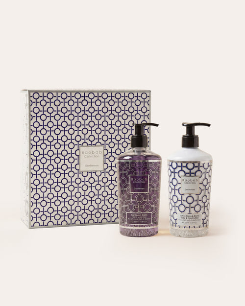 GIFT BOX GENTLEMEN BODY & HAND LOTION AND HAND WASH GEL