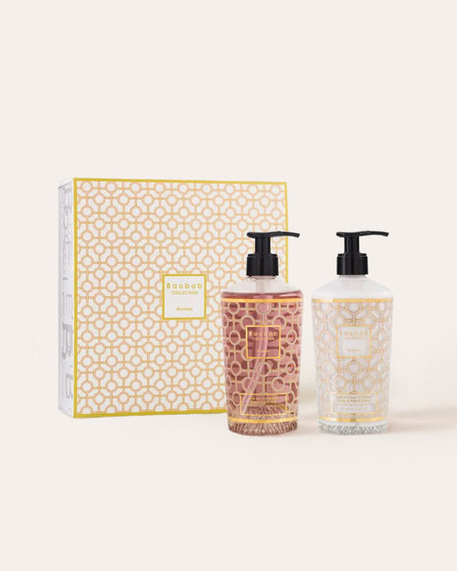 GESCHENKBOX WOMEN LOTION FÜR KÖRPER UND HÄNDE & HANDGEL