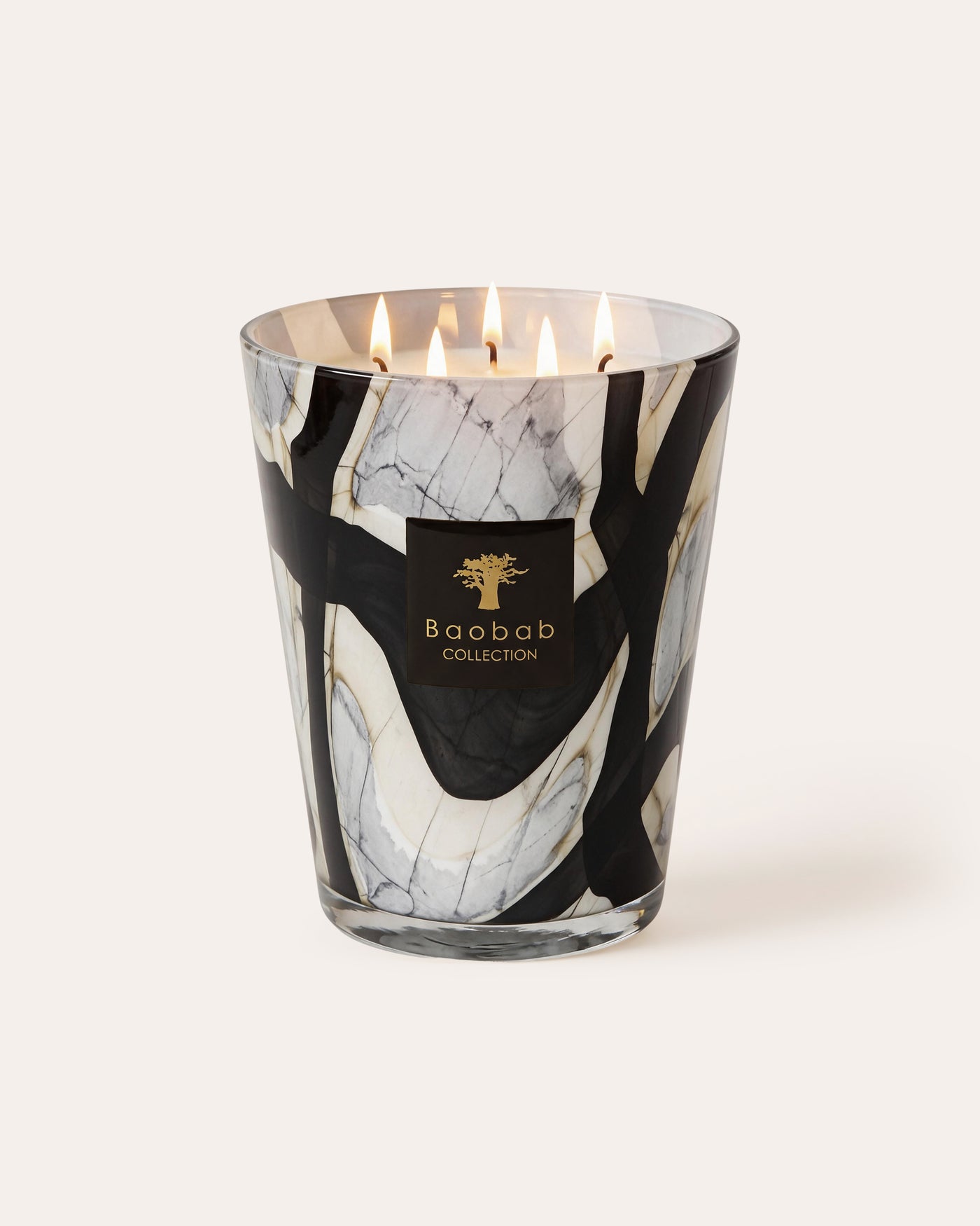 SCENTED CANDLE STONES MARBLE