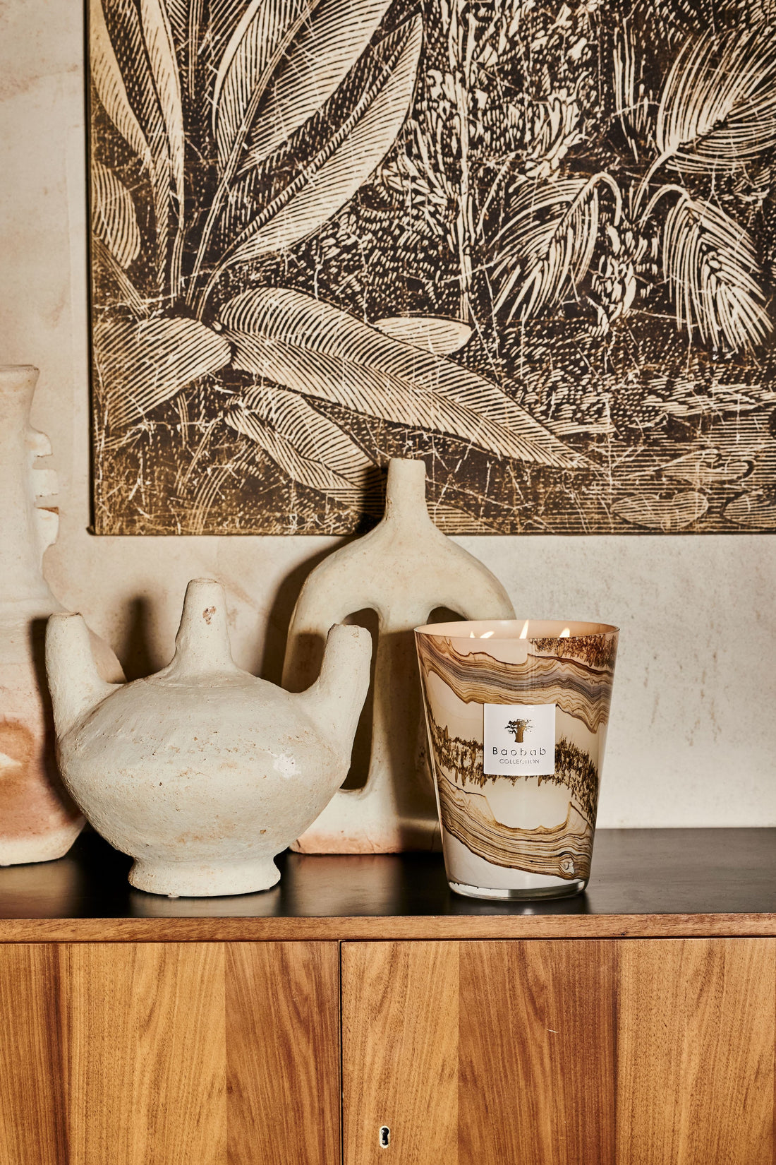 SCENTED CANDLE SAND SILOLI - Baobab Collection