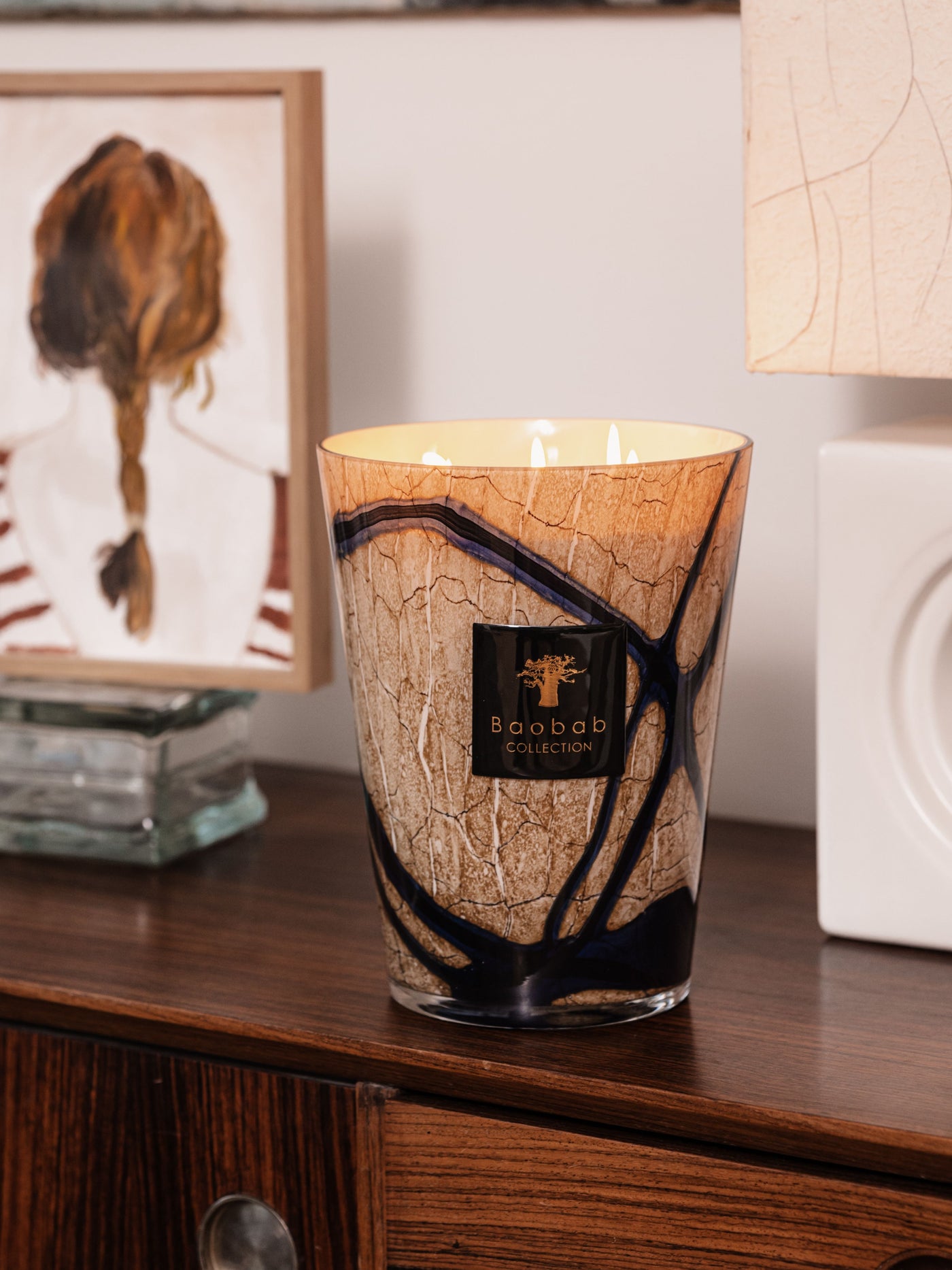 SCENTED CANDLE STONES LAZULI