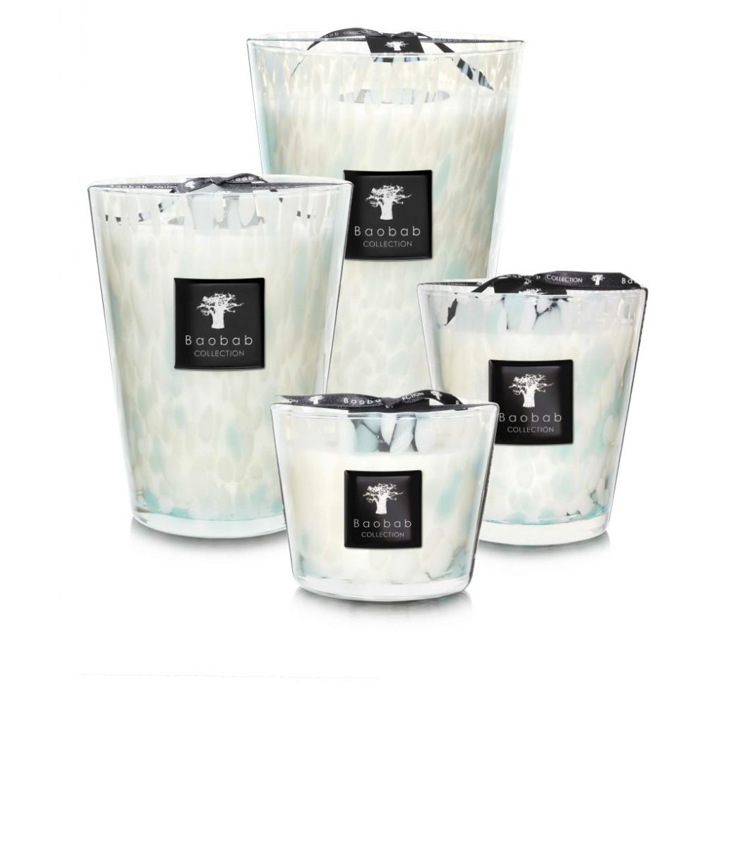 SCENTED CANDLE PEARLS SAPPHIRE - Baobab Collection
