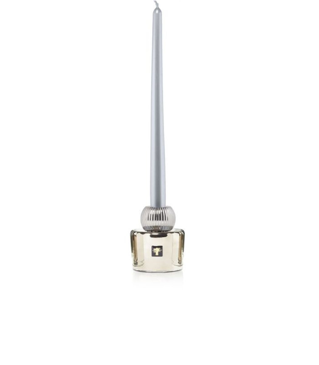 CANDLE HOLDER TWINS LES EXCLUSIVES PLATINUM - Baobab Collection
