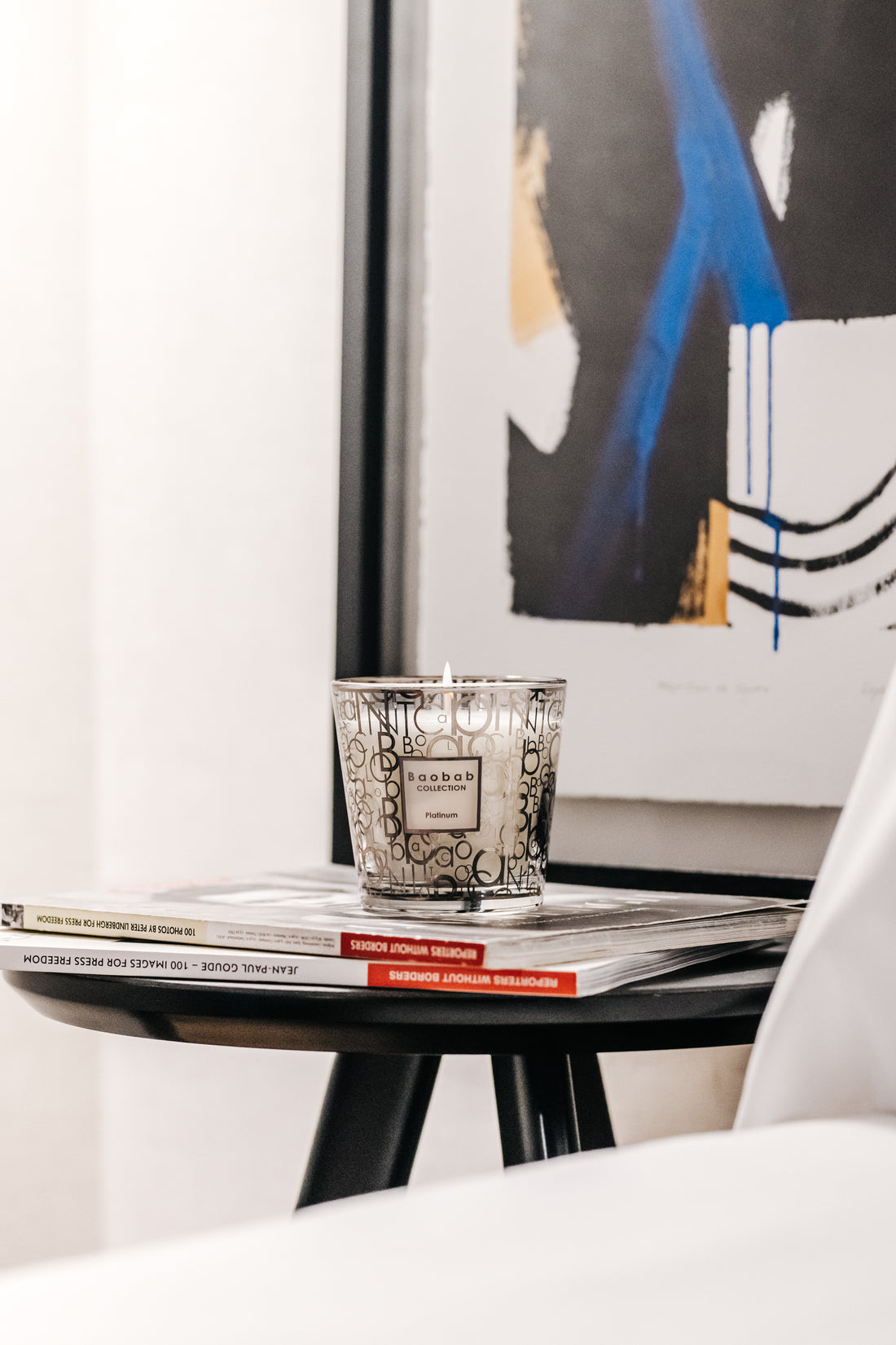 SCENTED CANDLE MY FIRST BAOBAB PLATINUM - Baobab Collection