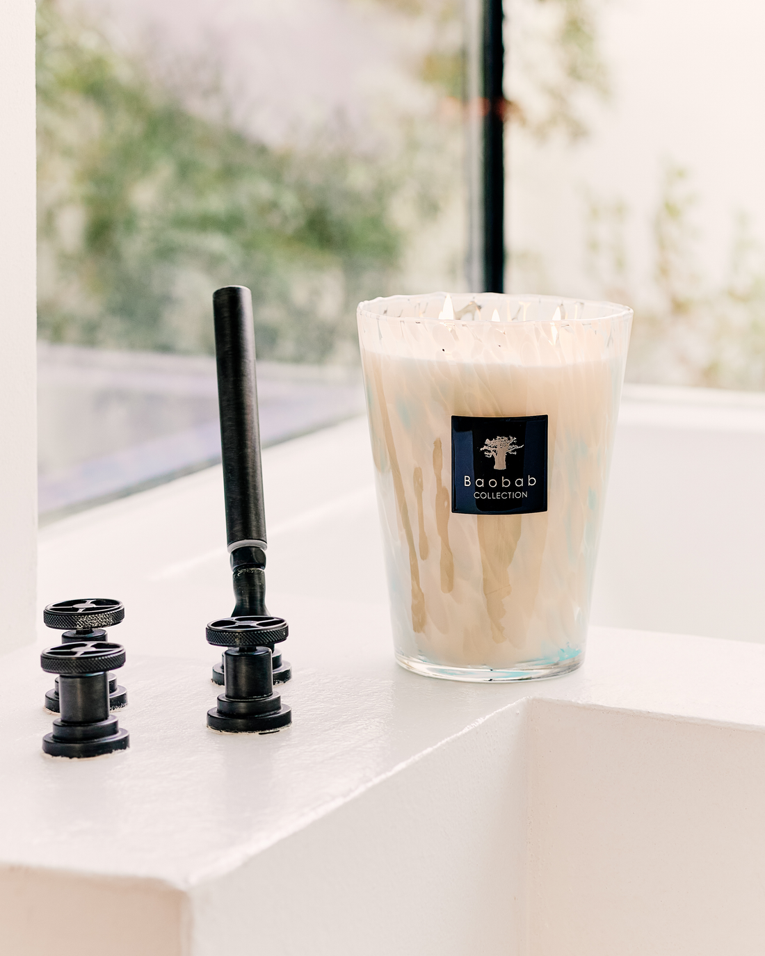 SCENTED CANDLE PEARLS SAPPHIRE - BAOBAB COLLECTION