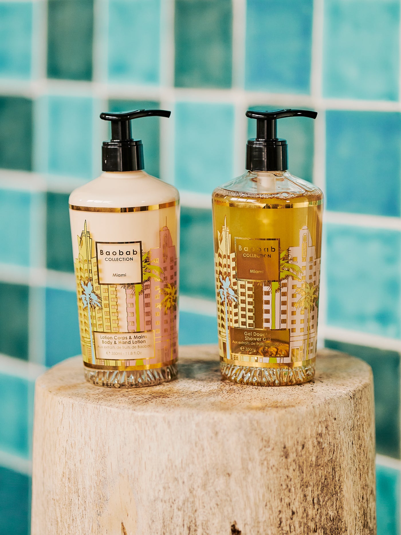 GIFT BOX MIAMI BODY & HAND LOTION AND SHOWER GEL