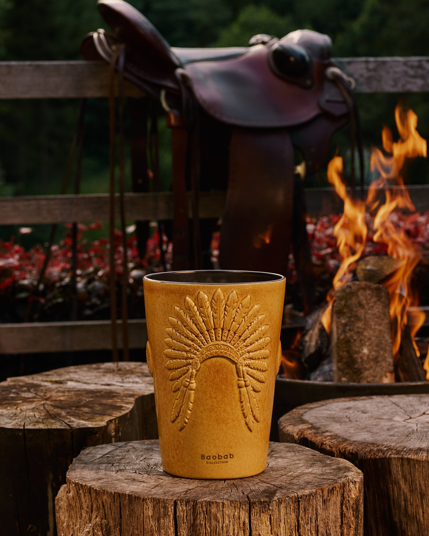 SCENTED CANDLE EAGLE'S PRIDE GERONIMO