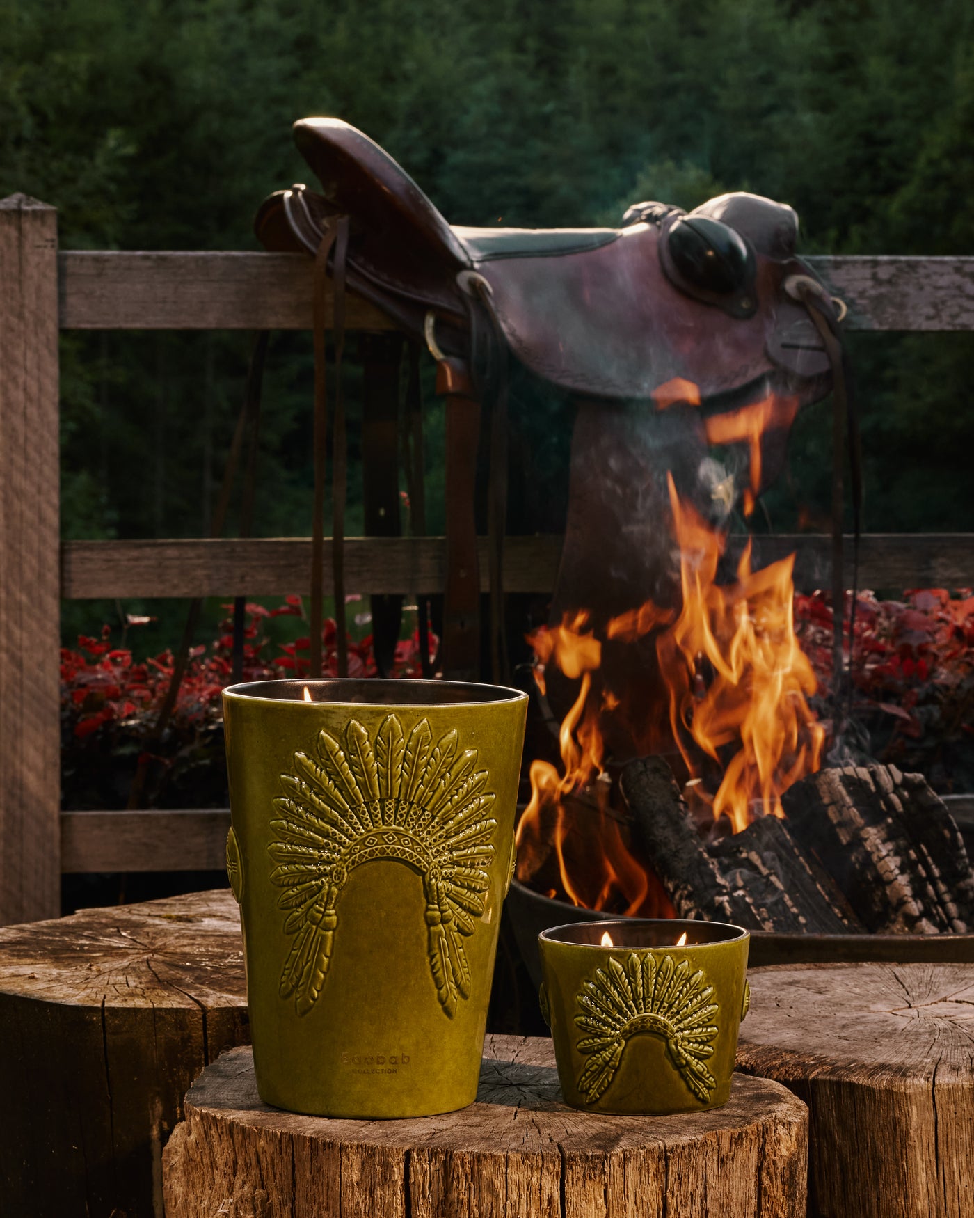 SCENTED CANDLE EAGLE'S PRIDE SITTING BULL
