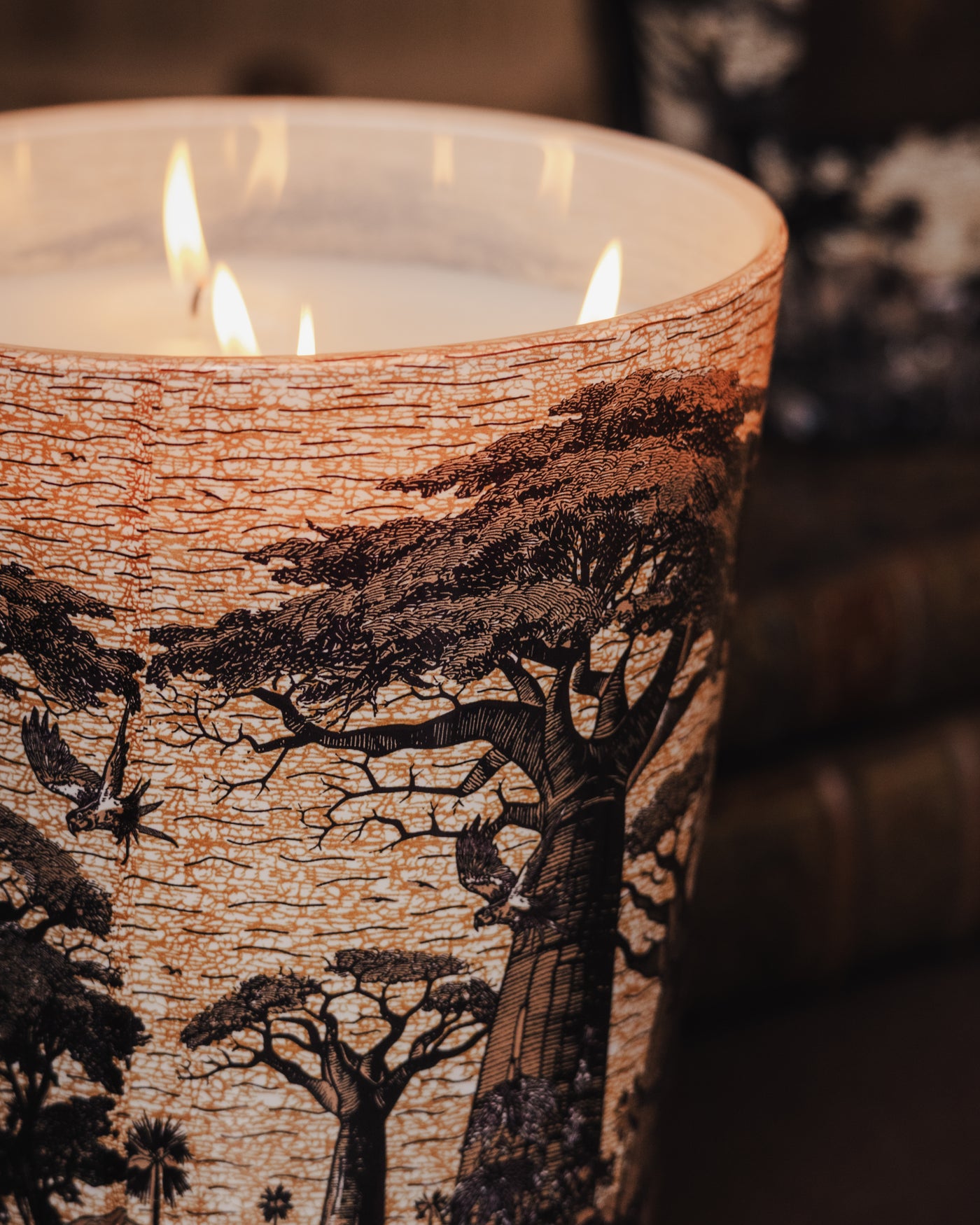 SCENTED CANDLE SACRED TREES MANKONO
