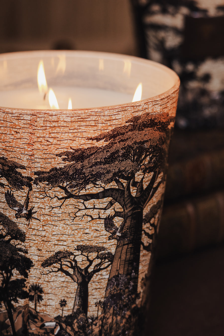 SCENTED CANDLE SACRED TREES MANKONO