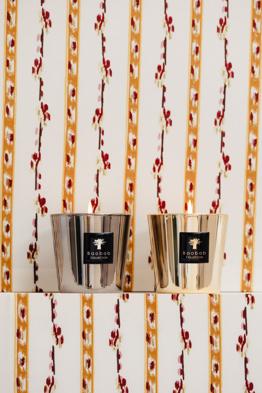 AURUM & PLATINUM LES EXCLUSIVES DUFTKERZE DUO