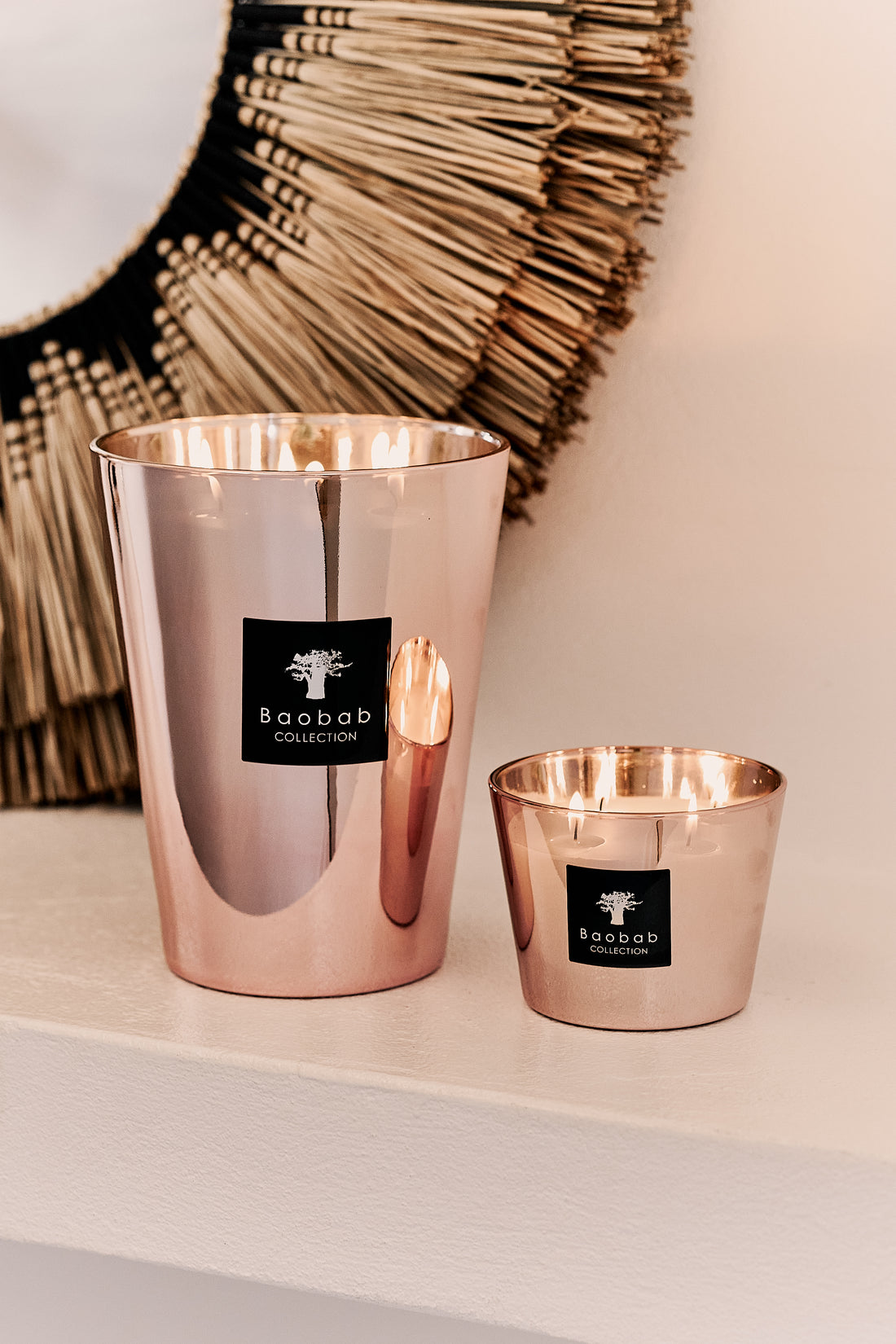 SCENTED CANDLE LES EXCLUSIVES ROSEUM - Baobab Collection
