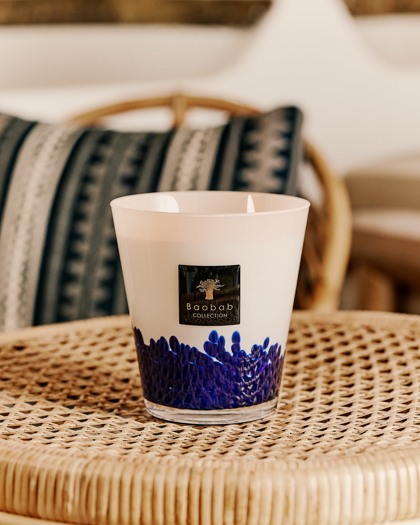 SCENTED CANDLE FEATHERS TOUAREG