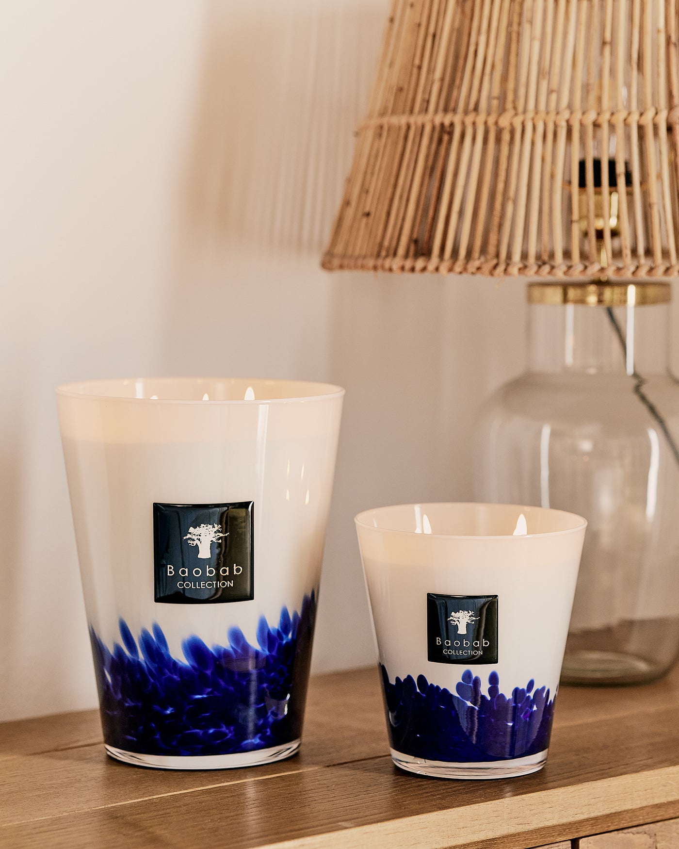 SCENTED CANDLE FEATHERS TOUAREG