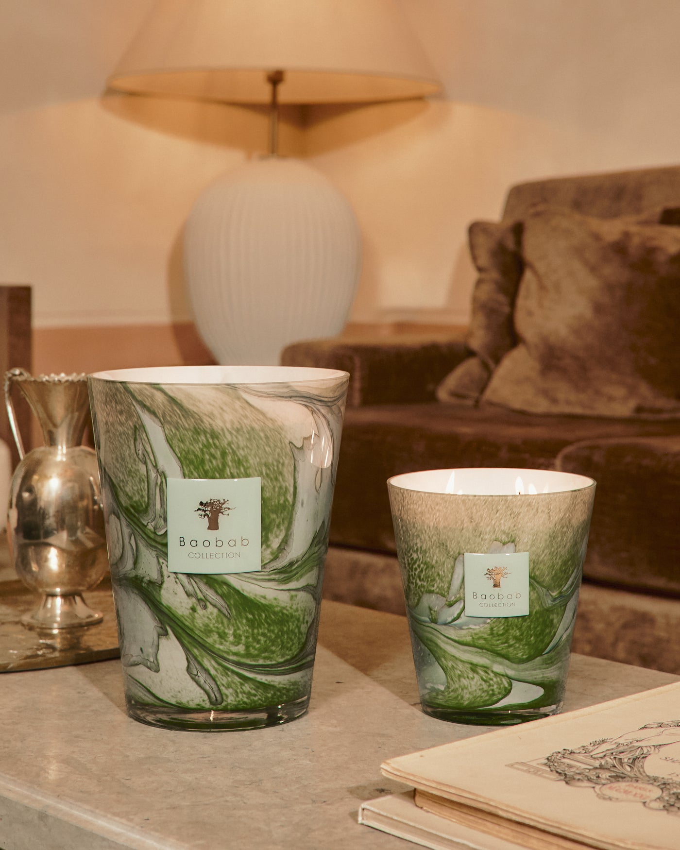 SCENTED CANDLE LEAVES MARIUS