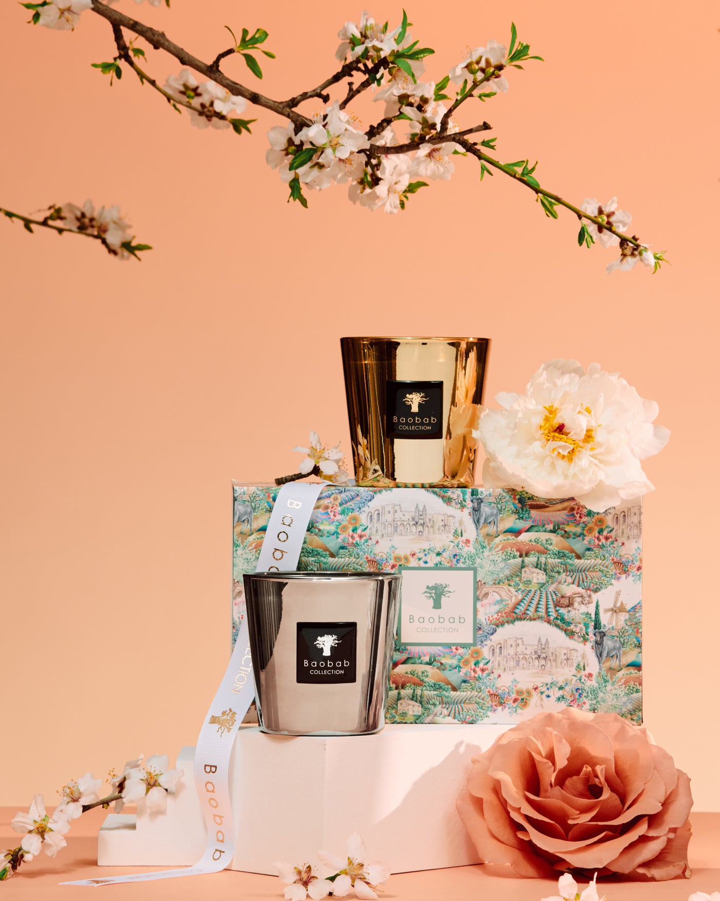AURUM & PLATINUM LES EXCLUSIVES CANDLE DUO