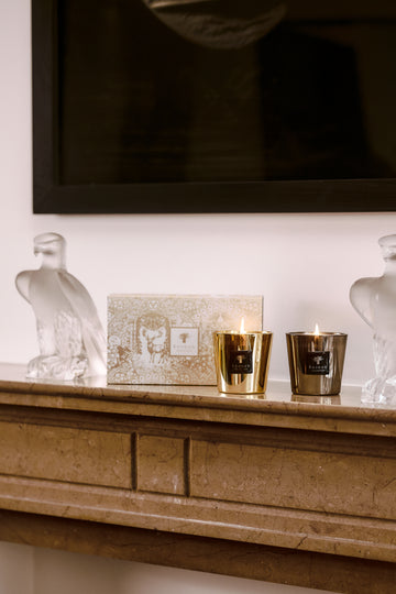 AURUM & PLATINUM LES EXCLUSIVES DUFTKERZE DUO