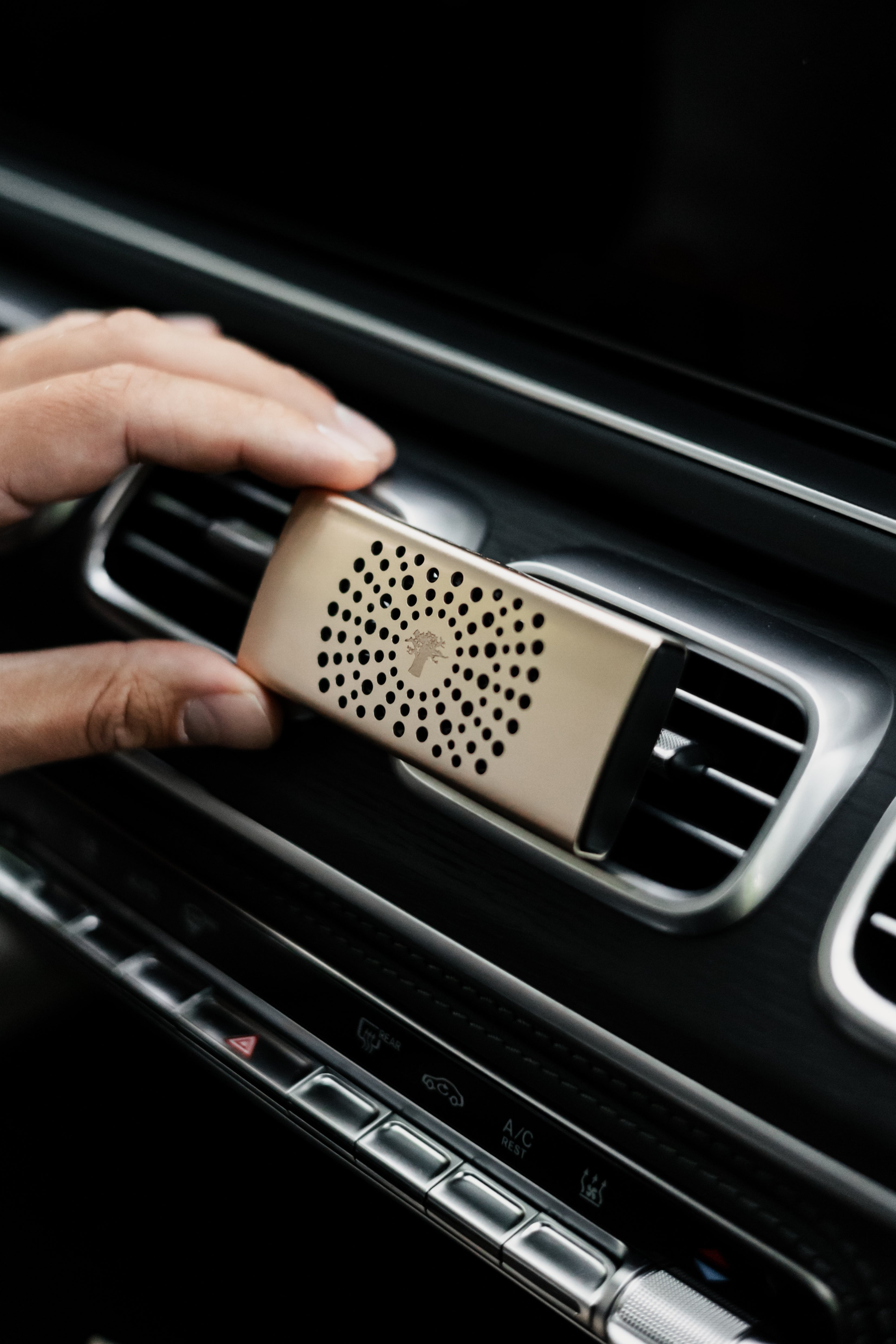 Car Side Window Diffuser CAR DIFFUSER PEARLS WHITE - BAOBAB COLLECTION