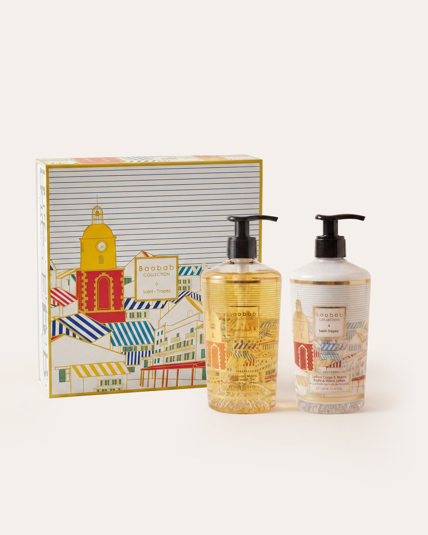 GIFT BOX A SAINT-TROPEZ BODY & HAND LOTION AND HAND WASH GEL