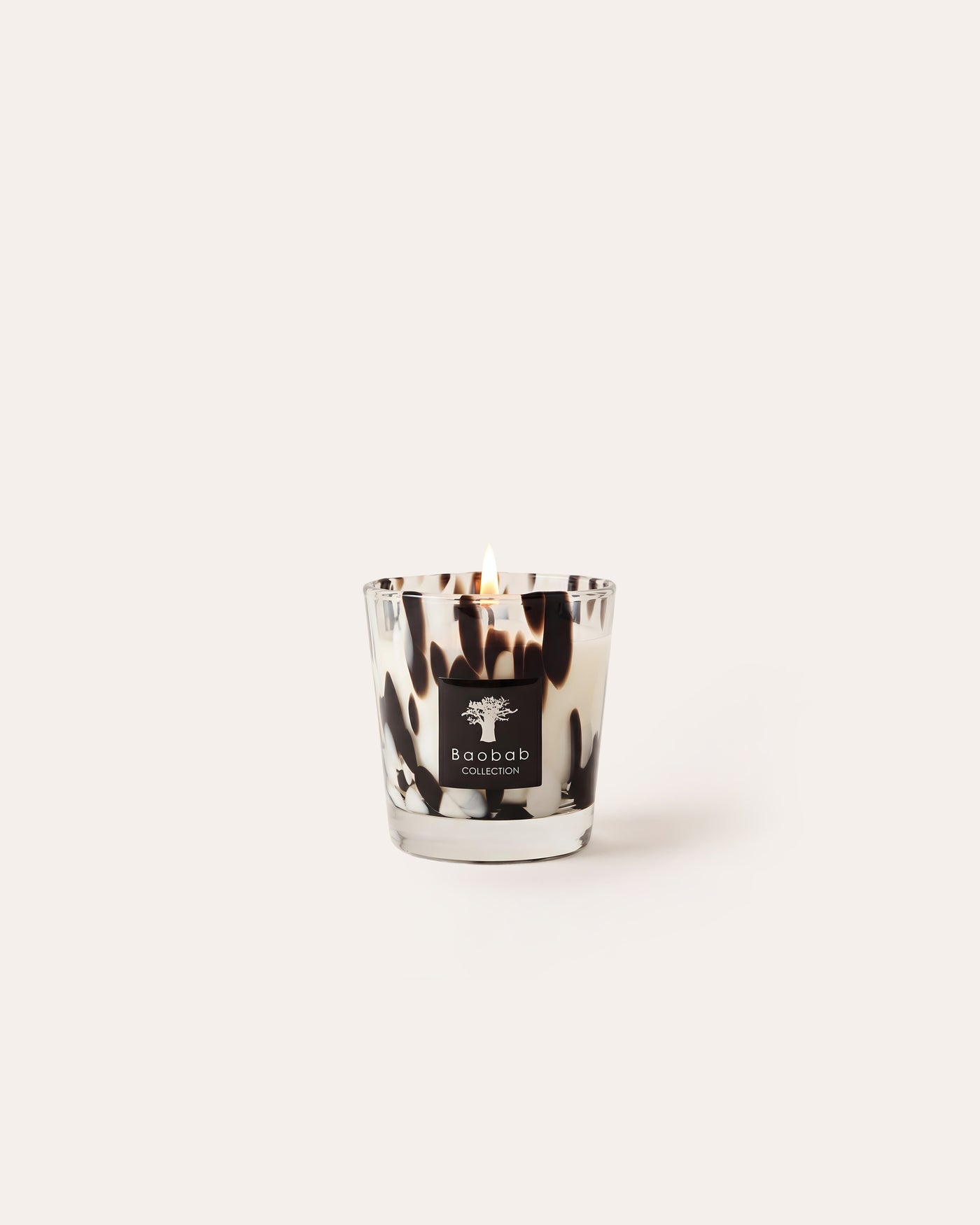 SCENTED CANDLE PEARLS BLACK