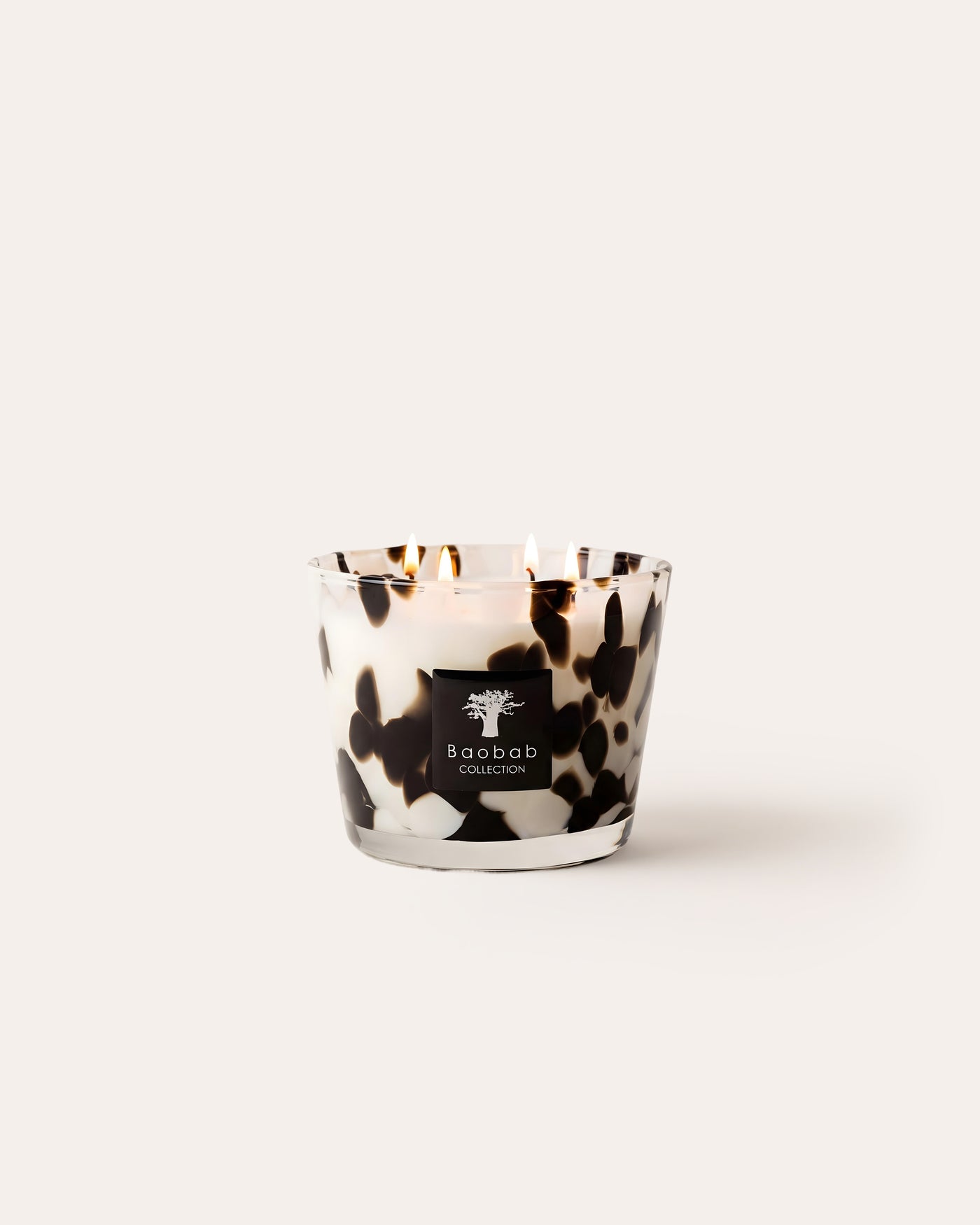 SCENTED CANDLE PEARLS BLACK
