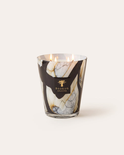 SCENTED CANDLE STONES MARBLE