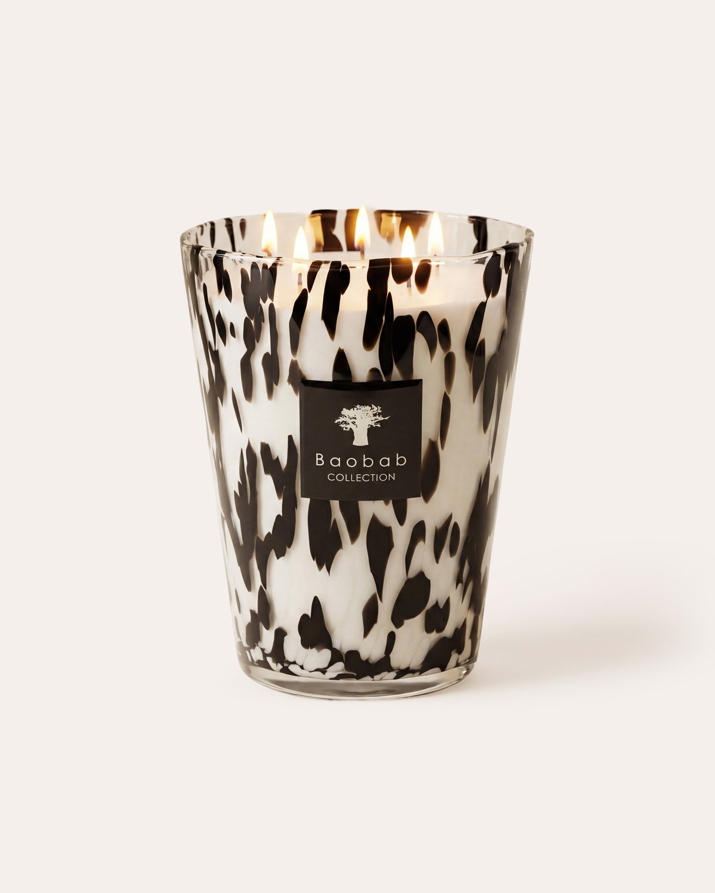 SCENTED CANDLE PEARLS BLACK