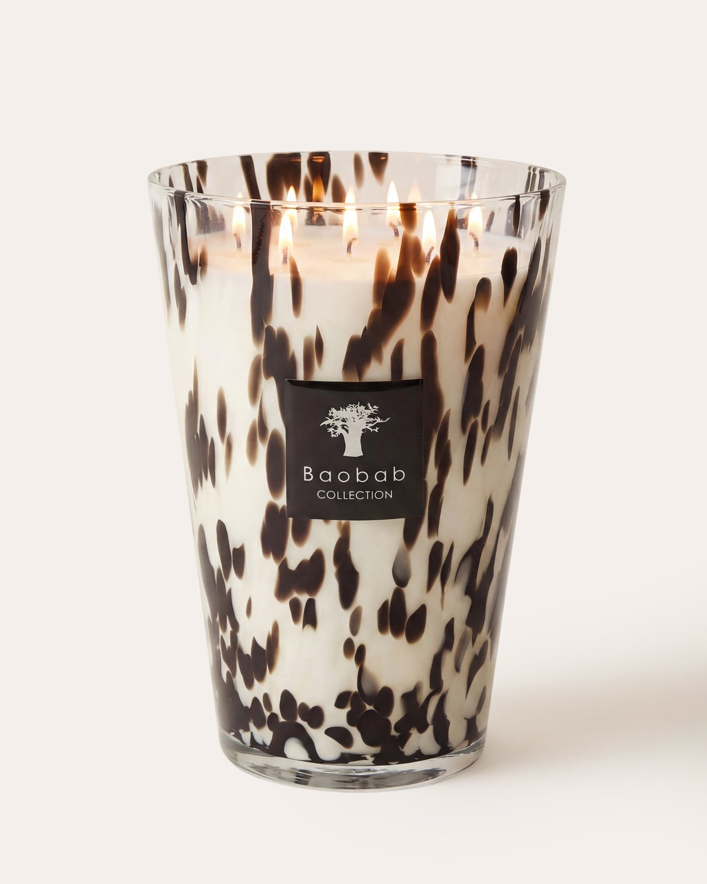 SCENTED CANDLE PEARLS BLACK