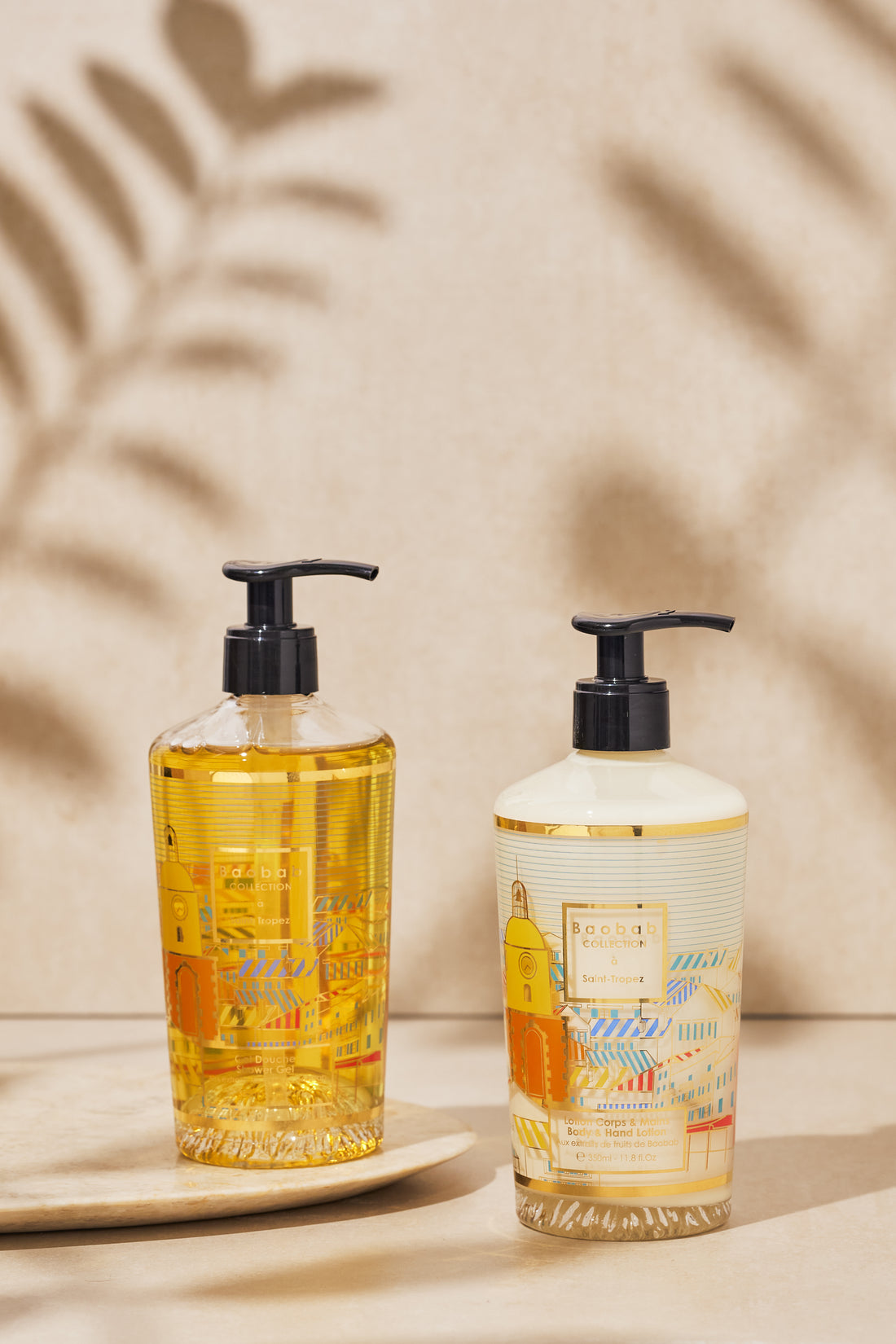 GESCHENKSET A SAINT-TROPEZ HAND- EN BODYLOTION & WASGEL VOOR HANDEN