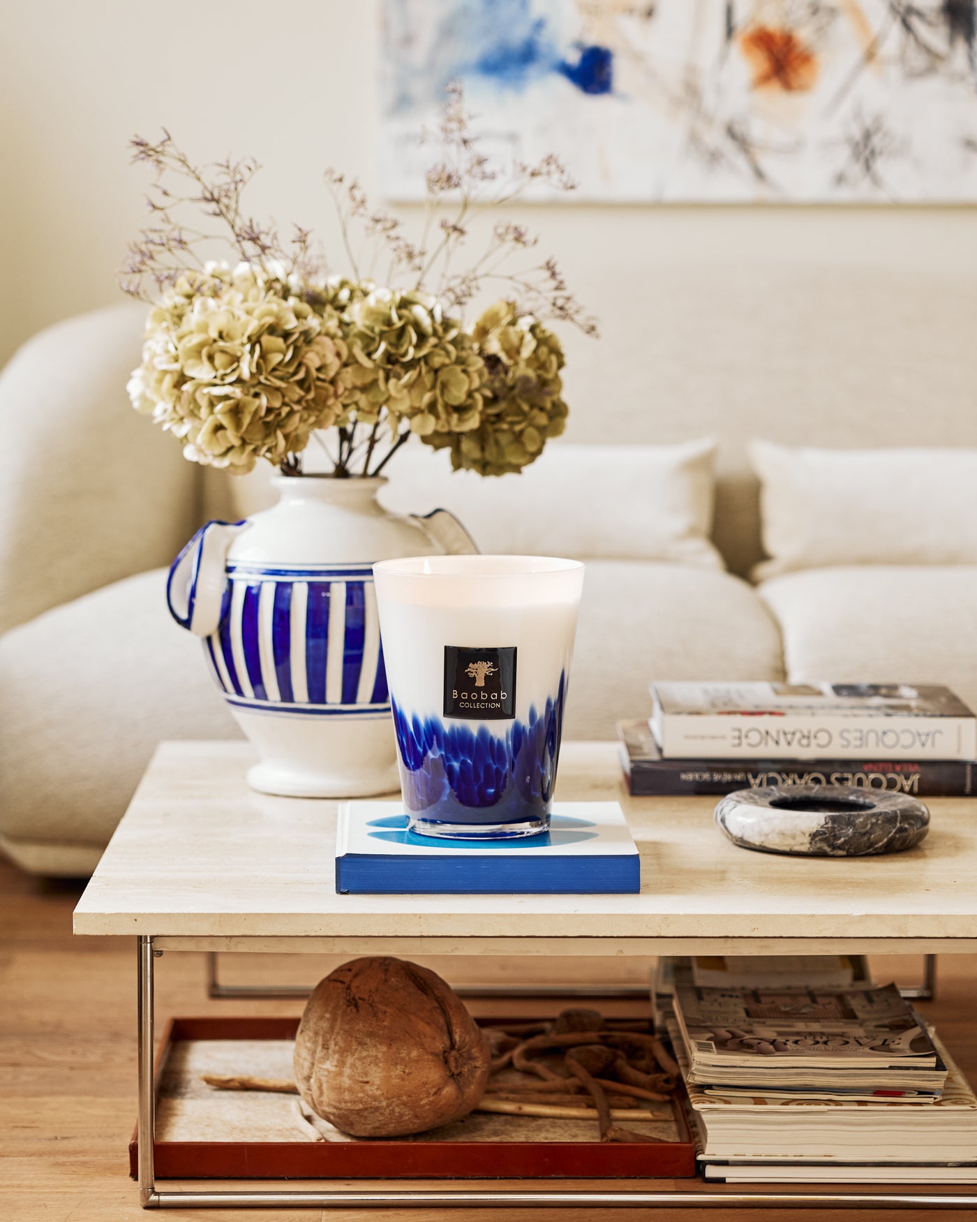 SCENTED CANDLE FEATHERS TOUAREG