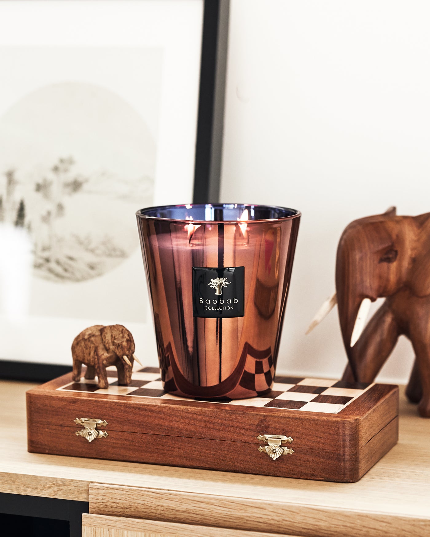 SCENTED CANDLE LES EXCLUSIVES CYPRIUM
