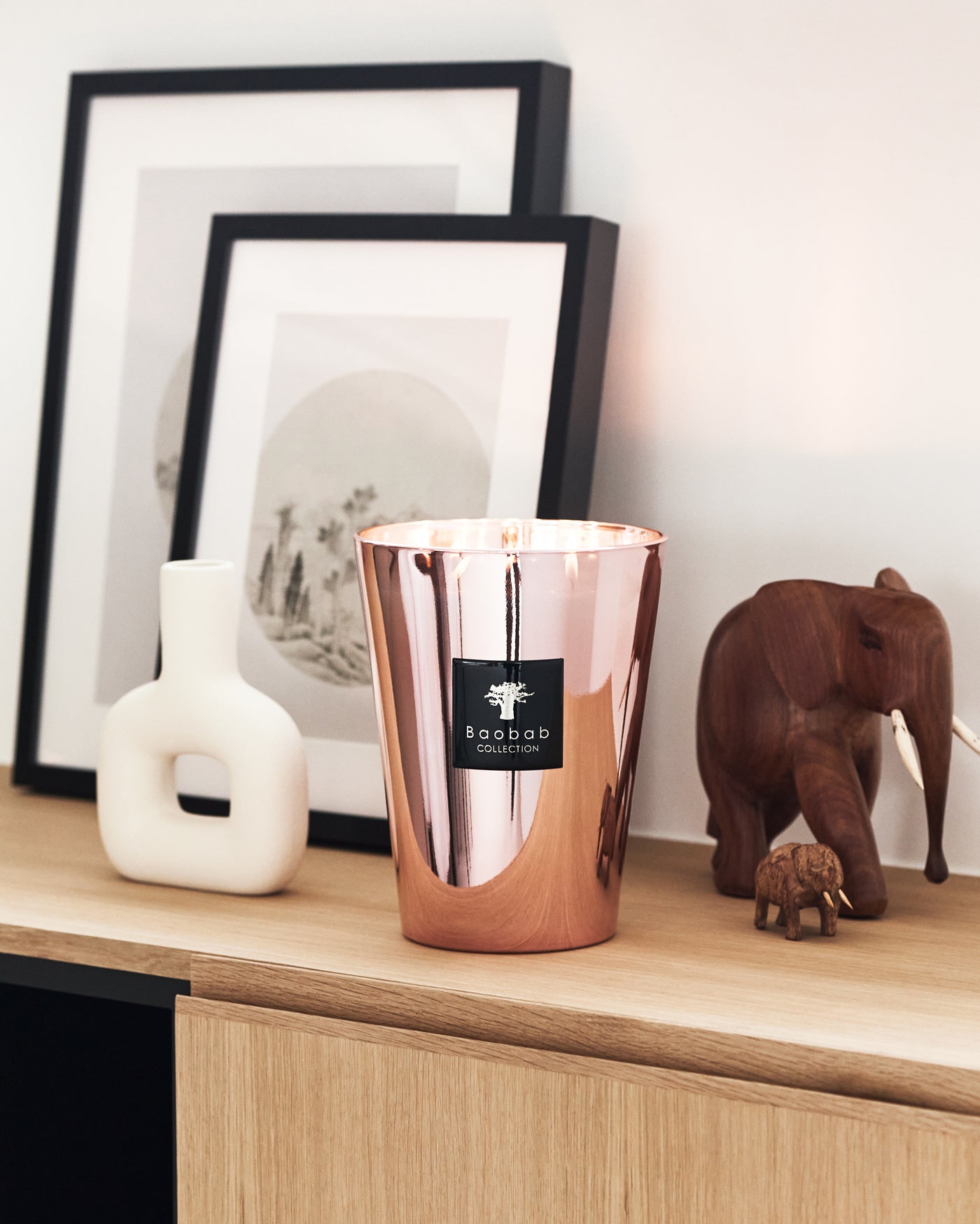SCENTED CANDLE LES EXCLUSIVES ROSEUM