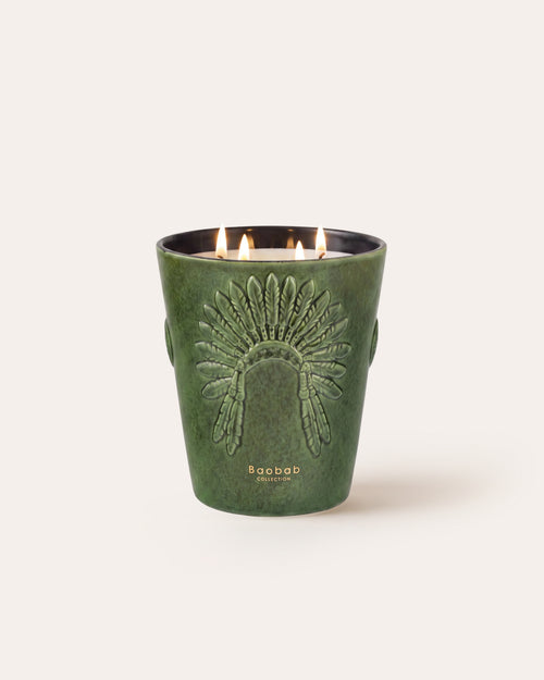 SCENTED CANDLE EAGLE'S PRIDE SITTING BULL