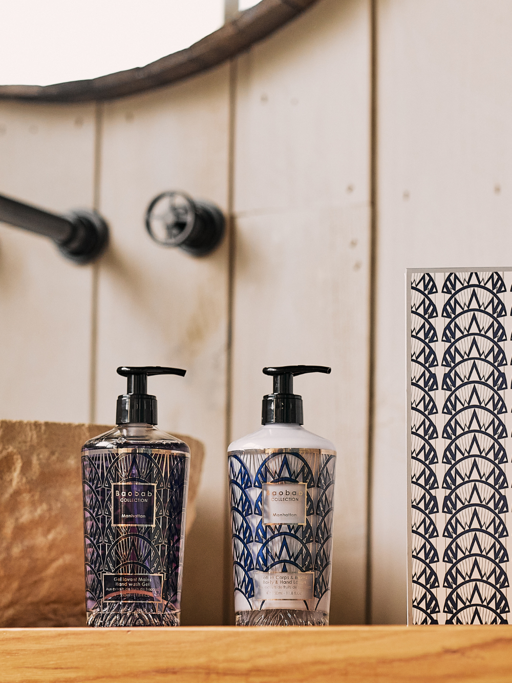GIFT BOX MANHATTAN BODY & HAND LOTION AND HAND WASH GEL