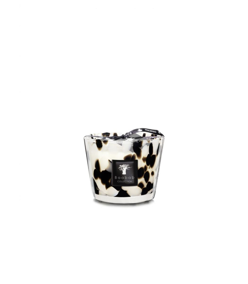 CANDLE PEARLS BLACK
