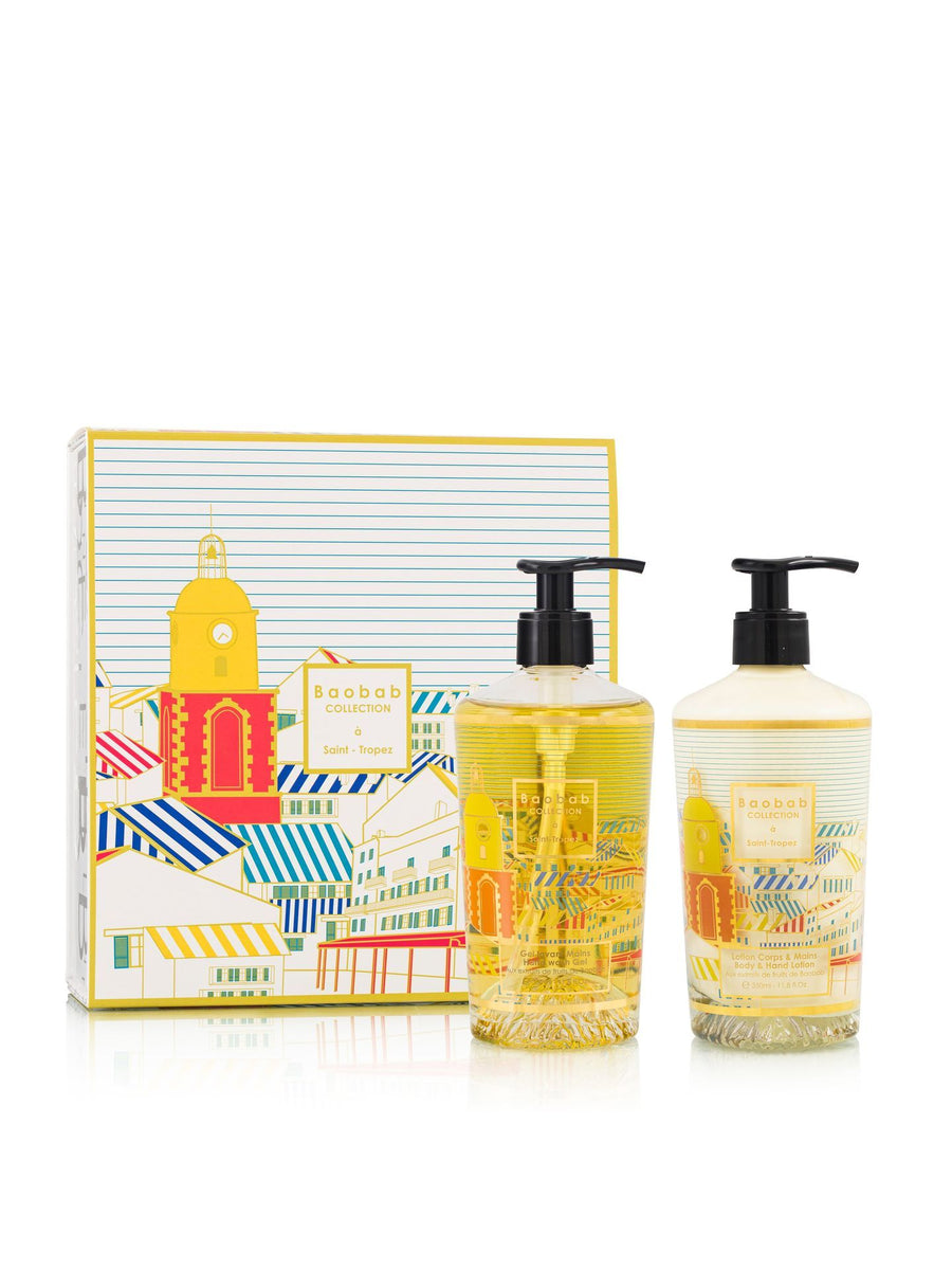 GIFT BOX A SAINT-TROPEZ BODY & HAND LOTION AND HAND WASH GEL